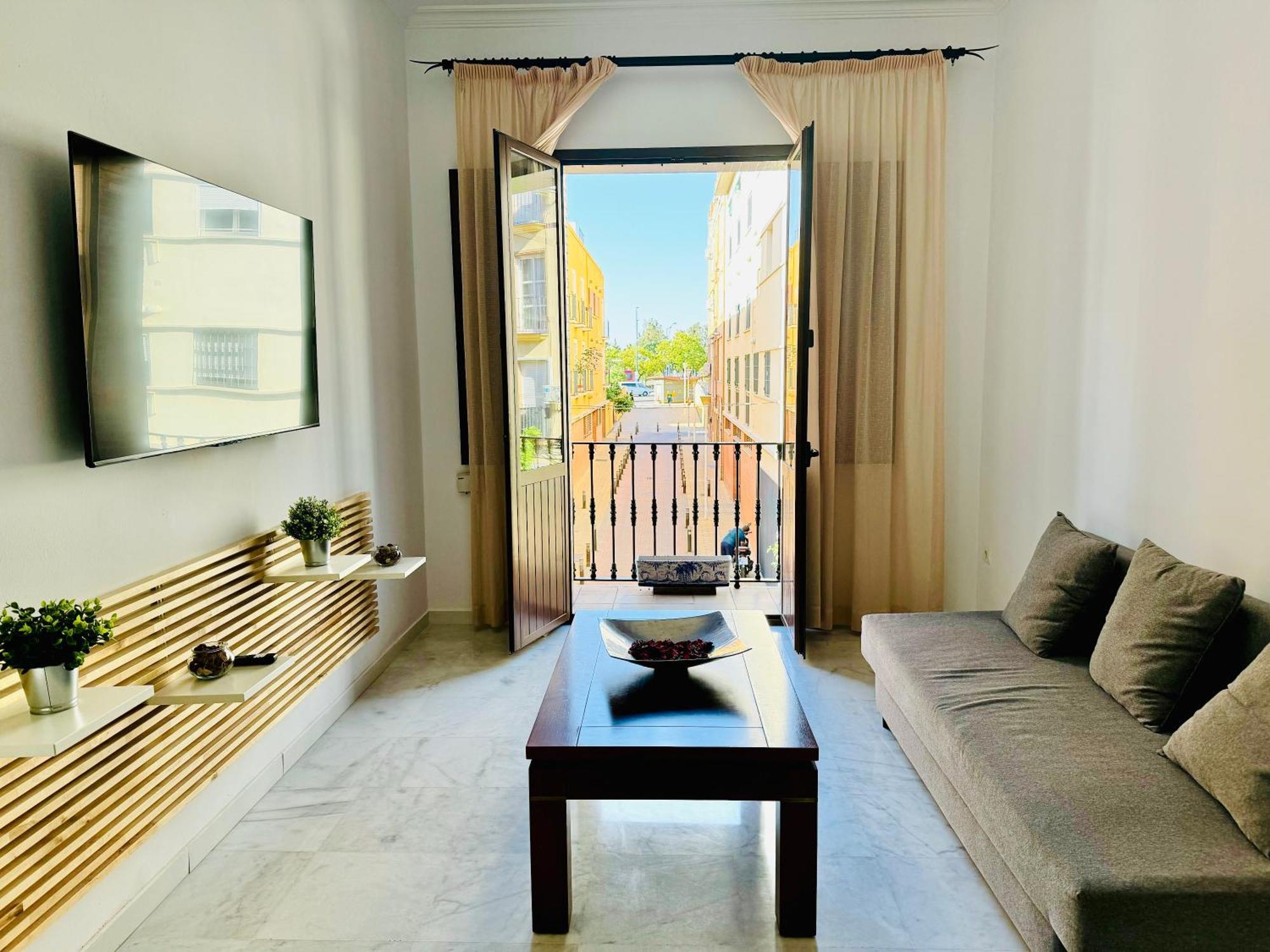 Apartamento Con Balcon Castilla Triana Sevilla Exteriör bild